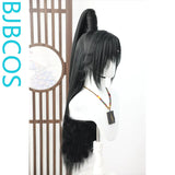 [Styled Wig]Ink burning ancient style young man ancient costume COS Lace Front Wig shaped wig set