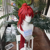 [Styled Wig]Wuthering Waves Yinlin Cosplay Wig Long Red Hair Halloween Carnival Party Play Role for Women