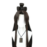 [Styled Wig]Ashes of the Kingdom‌ Lace Front Wig COS Guangling Wang Jiangdong Qiao Ying Wig Set Ancient Style