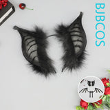 Versatile Wings Ears Tail Cosplay Costume Bat And Angels Wings Prop Halloween Christmas Decoration Party Angel Wings Dressing Up