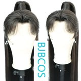 [Styled Wig]Lace Front Wig Ancient style Hanfu male NPC costume versatile fur cosplay wig design