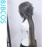 [Styled Wig]Ashes of the Kingdom‌ Lingtong COS wig wolf tail styling gray brown Lace Front Wig wig cover