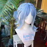 [Styled Wig]‌Odette Cosplay Wig Game Genshin Impact Light Blue Hair For Women Anime Game Con Props Role Play Gift Halloween