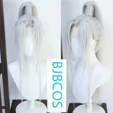 [Styled Wig]Ashes of the Kingdom‌ Silver white Lace Front Wig COS Ganji wig cover