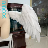 Angel Devil White Wings Cosplay Costume Women Man Foldable White Lolita Little Wings Cosplay Halloween Carnival Party Prop