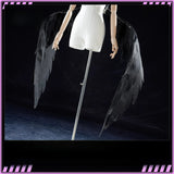 Ramiel Cosplay Prop Shining Black Wings Prop Game Zenless Zone Zero ZZZ Remielle Dan Halloween Role Play Anime Outfit For Women