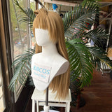 [Styled Wig]Kotori Minami Cosplay Wig Anime Love Live Women Man Long Flaxen‌ Hair Halloween Party Resistant Synthetic Wigs
