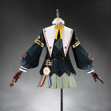 Belle Cosplay Costume Game Zenless Zone Zero ZZZ Black And Green Skirt Outfit Carnival Halloween Anime Game Role Play Uniform