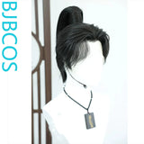 [Styled Wig]Front lace antique style young man Lang Xiaojun Hanfu male costume COS imitation full zip wig set