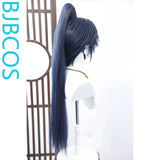 [Styled Wig]Ashes of the Kingdom‌ Blue black Lace Front Wig COS Fu Rong Furong wig set with antique style