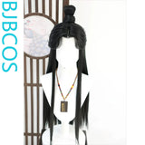 [Styled Wig]Lace Front Wig versatile ancient style cosplay men's wig set blue forget machine Chu Wanning Xie Lian