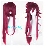 [Styled Wig]‌Ensemble Stars ES MELLOW DEAR US Cosplay Wine Red Wigs For Women Anime Cos Heat Resistant Synthetic Hair Halloween