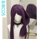 [Styled Wig]‌Takatsukii Senn Kamishiroo Rizee Cosplay Wig Anime Cosplay Women 65cm Long Purple Hair Cosplay Free Wig Cap