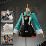 Zenless Zone Zero COS Zhao anime game animation ear tail complete set Halloween Uniform Carnival Party Play Role Clothes