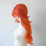 Women Princess Wig Koriand'r Anime Women Long Front Lace Curls Hair Girlhood  Halloween Dream Princess Cosplay