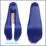 [Styled Wig]GODDESS OF VICTORY: NIKKE Game Women Cute Blue Hair Arcana Fortune Mate Cosplay Wig Cap