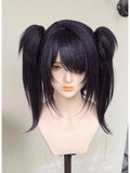 [Styled Wig]‌Game Ame NEEDY GIRL OVERDOSE Cosplay Wig Black Halloween Wig Heat Resistant Synthetic Cute Hair Anime Wigs