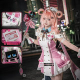 Neverness to Everness NTE Bank Clerk Chiz Cosplay Costume Dress Anime Game Outfit Full Set for Women Halloween Comic Con