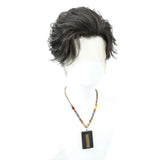 [Styled Wig]Cosplay Delta‌ action front lace three pointed hairstyle for daily teenage boys with short hair