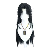 [Styled Wig]WHERE WINDS MEET Yingying Lace Front Wig COS Corn Beard Hairy Mother Handmade Wig Set