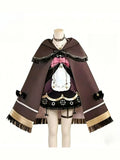 Ace Taffy Cosplay Costume Virtual YouTuber VTuber Japanese-style JK Uniform Cloak Skirt Woman Halloween Christmas Party Suit