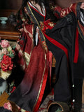 Ashes of the Kingdom‌ Coswear, ancient costume, cosplay, red and black big sleeves