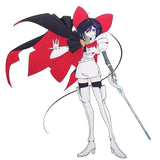 [Styled Wig]Sapphire Cosplay Wig Anime The Ribbon Hero Women Long 100CM Black Hair Anime Wig Heat Resistant Hair Halloween Wig