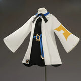Muku‌ Cosplay Costume Anime Man Or Woman Clothes White And Black Hat Full Set Muku‌ Halloween Costume XS-2XL