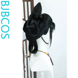 [Styled Wig]WHERE WINDS MEET Pear Garden Lace Front Wig COS Corn Beard Hairy Mother Handmade Style Wig Set