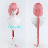 [Styled Wig]Talia Yang Cosplay Wig Game Women Pink 110cm Long Hair Cosplay Braid Hair Heat Resistant Synthetic For Halloween