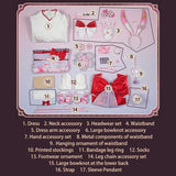 Evanescia Cosplay Costume Game Honkai Star Rail Lunar Blossoming New Skin Women White And Pink Skirt Full Set Halloween Party
