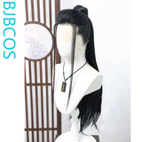 [Styled Wig]Ashes of the Kingdom‌ Man Chong‌ Front lace three pointed wig set with ancient style Hanfu men's