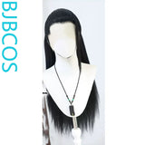 [Styled Wig]Front lace ancient style costume COS three watch day male disciple styling wig set