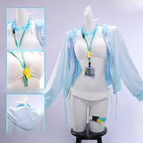La Pluma ‌Arknights: Endfield Cosplay Full Set, Sexy Swimsuit Women Anime Game XS-3XL Costume Halloween with Props Clothing