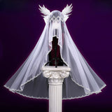 Columbina Game Cosplay Costume Genshin Impact 【XXS-2XL】Fes Cosplay Women Costume Halloween White Princess Dress Plus Size