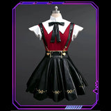‌Spot Goods NEEDY GIRL OVERDOSE Koyori‌ Ame Cospaly Costume【S-XL】Size Red And Black KAngel Cospaly Halloween