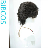 [Styled Wig]Cosplay Delta‌ action front lace three pointed hairstyle for daily teenage boys with short hair
