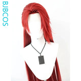[Styled Wig]Wang Lin‌ Cosplay Lace Front Wig Anime Women Man Long Red NPC Universal Hair Shaped Halloween Party Ancient Style