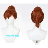 [Styled Wig]Kotone Shiomi Cosplay Wig Game Persona Portable P3P Women Red Brown Hair Heat Resistant Synthetic For Halloween