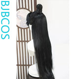[Styled Wig]WHERE WINDS MEET Shen Yilun Lace Front Wig Ancient Style Versatile Male COS Style Wig Set