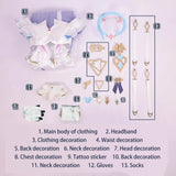 Aemeath Cosplay Costume Game Wuthering Waves ‌Concert White Big Tail Dress Carnival Halloween Costume Aemeath Role Play S-3XL