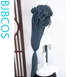 [Styled Wig]Ashes of the Kingdom‌ Zhang Miao's cosplay wig with partial adhesive tape for scalp, corn whisker styling wig cover