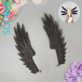 Sunday Robin Cosplay Costume Game Honkai Star Rail HSR Prop Women Colorful Headwear Wings Prop Halloween Carnival Role Play