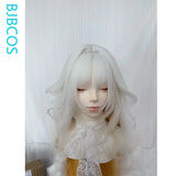 [Styled Wig]Hsin Cosplay Wig Game Wuthering Waves Women 98CM Yellow Mixed White Long Hair Halloween Heat Resistant Synthetic Wig