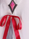 Columbina Cosplay Costume Genshin Impact Columbina Fes 【XS-3XL】White Cosplay  Women Costume Dress Plus Size Suit