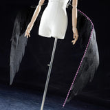 Ramiel Cosplay Prop Shining Black Wings Prop Game Zenless Zone Zero ZZZ Remielle Dan Halloween Role Play Anime Outfit For Women