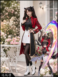 Rin Tohsaka Anime Game Costumes Honkai: Star Rail Fate Collab Red Cosplay Costume Full Set Uniform Role Play Halloween Party