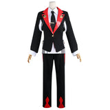 Lyndon Skott Cosplay Game Honkai Star Rail Cosplay Costume【S-3XL】Black And Red Uniform Sunglasses Suit Set For Men Outfit