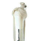 [Styled Wig]Ashes of the Kingdom‌ Lace Front Wig Light Gold COS Zhang Zhongjing Wig Set, Ancient Style