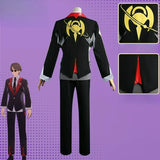 Lyndon Skott Cosplay Game Honkai Star Rail Cosplay Costume【S-3XL】Black And Red Uniform Sunglasses Suit Set For Men Outfit